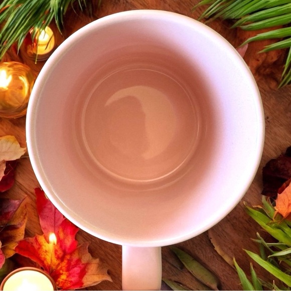 STARBUCKS | ban.do “Sweater Weather” Pink 12oz Mug Fall Winter Coffee - Picture 7 of 10